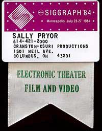 SIGGRAPH badge